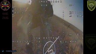 Kamikadze dron zasiahol cieľ