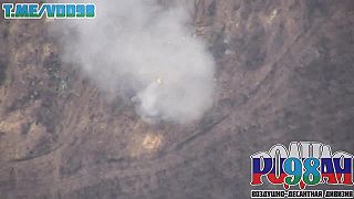 Húfnica M109 explodovala po zásahu dronom ZALA Lancet