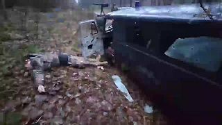 Výber záberov ruských SDF pôsobiacich v ukrajinskom tyle a na frontovej línii18+