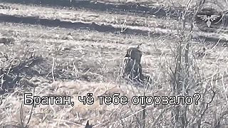 Dvoch okupantov zasiahol dron