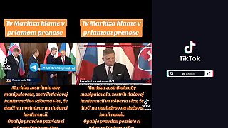 Reportáž o stretnuti V4 na markíze...
Účelovo zostrihané a manipulativne