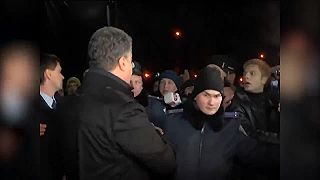 Takto Krymčania pred 10 rokmi privítali Petra Porošenka