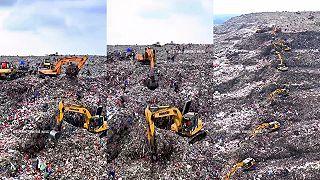 Gigantická skládka odpadu na Ukrajine