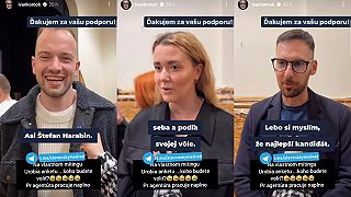 Liberalna kaviareň v akcii,propaganda ide na plno.