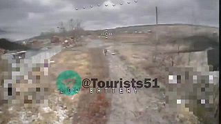 Priame zásahy kamikadze dronmi do ukrajinskej pechoty!