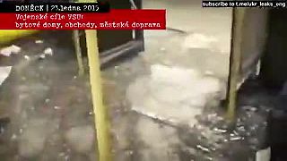 Doneck 2015 Ukrajinský teror.