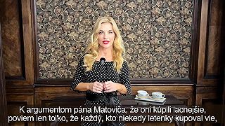 P.Šimkovicova reaguje na PS chátru v parlamente.