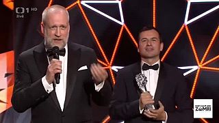 Peter Bebjak prejav pri preberaní Českého Lva