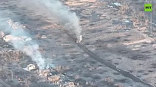 Ruská armáda raketou Iskander zničila ussacky tan abraham