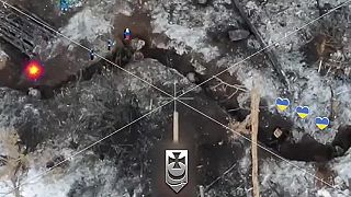 Pokus okupantov o útok s tankom a výsadok priamo do zákopov ZSU