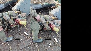 Ukrajinský militant na návšteve v rusku 18+