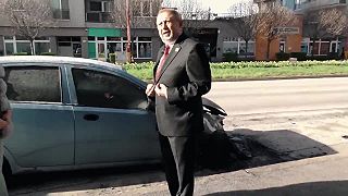 Útok na členov volebného tímu Harabina