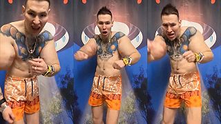 Ruský MMA zápasník a kulturista Kirill Tereshin #04