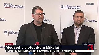 Tlačová beseda Štátnej ochrany prírody o téme eliminácie problémového medveďa