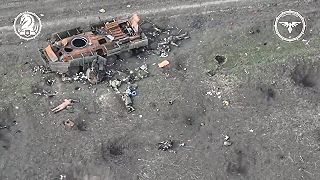 47. brigáda a hromady zlikvidovaných okupantov
