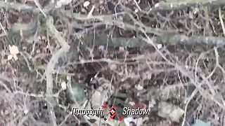Okupant sa schovával pred dronom