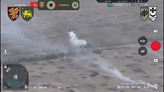 Ukážkový prepad mechanizovaného útoku okupantov