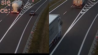 Zaujímavá situácia na poľskej vozovke