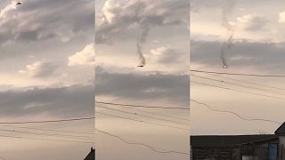Pád ruského strategického bombardéra Tu22M3