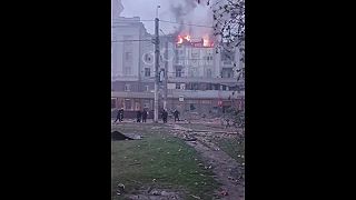 Ruské zverstvá: 19.04.2024 Raketový útok na Dnipro