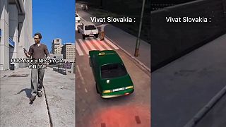 GTA Online NPC vs Vivat Slovakia NPC
