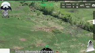 Náckov počas hromadného úteku pred rusmi navštívil delostrelecký granát.