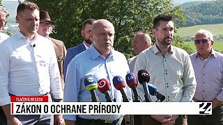 Ministri Takáč a Taraba majú tlačovku v Detve. Novela zákona o TTP