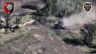 Delostrelectvo rozobralo veľký mechanizovaný útok okupantov