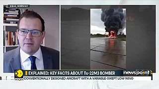 Odpálenie okrídlených striel Ch-32 z bombardéra Tu-22M3-Pokračovanie