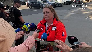 Hovorkyňa Operačného strediska záchrannej služby Petra Klimešová sa vyjadruje k