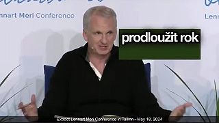 Timothy Snyder na konferencii v Talline