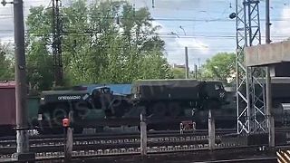 Presun vojenskej techniky pre skupinu vojsk "Sever"