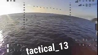 Zničenie ukrajinského námorného dronu Magura-5