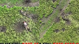 Dron našiel dvoch okupantov v tráve