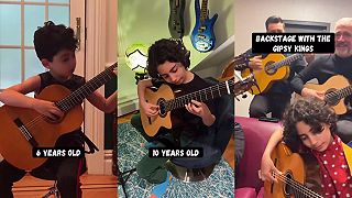 Evolúcia gitarového talentu menom Noah Hochman od 2 po 12 rokov