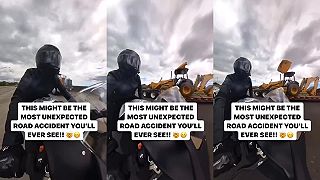 Dostal riadne po hlave a to išiel predpisovo ( Motorkár)