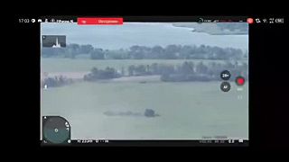Ruský FPV dron vs. nemecké BVP Marder 1A3