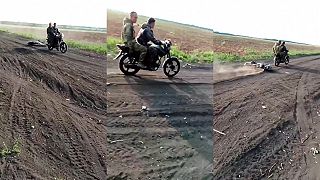 Štvormiestna ruská motorka