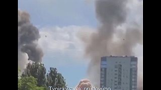 Ruské zverstvá: Raketový útok na Kyjev 8.7.2024