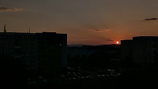 Západ slnka - timelapse