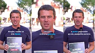 Extrémista Erik Baláž nie je apolitický. Reklama pre stranu PS