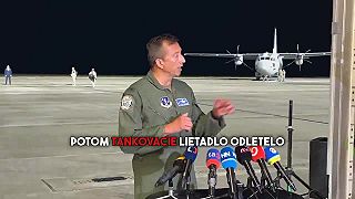 Vyjadrenia pilota ktorý priniesol Slovensku novú F-16