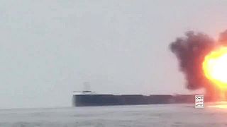Húsiovia potopili nákladnú loď MV Tutor dronom.