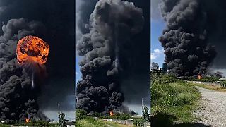 Výbuch fabriky na živicu v taiwanskom meste Tchaj-nan našťastie nikoho nezabil