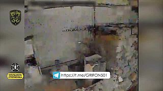 FPV-čko popreháňalo okupanta po budove