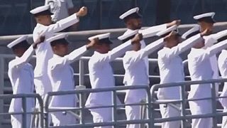 Putin oslavuje deň ruského námorníctva
