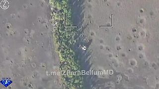 Ruské FPV drony zničili nemecký tank Leopard 2A4 v palebnom postavení