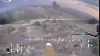 Nemecké bojové vozidlo pechoty Marder 1A3 dostalo výprask od ruských dronov