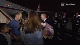 Vladimir Putin privítal prepustených politických väzňov