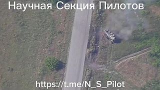 Ruský FPV dron zničil americký obrnený transportér M1126 Stryker